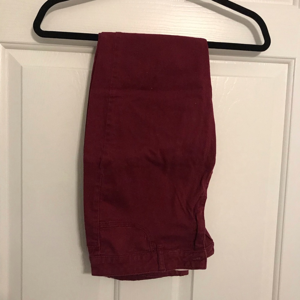 Red Skinny Jeans